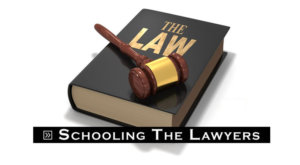 Schooling the lawyers